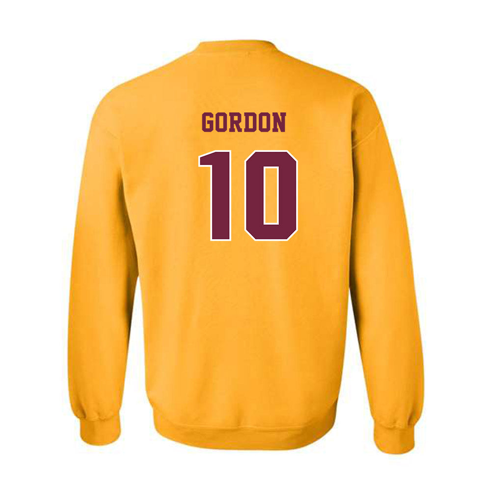 Central Michigan - NCAA Football : Elijah Gordon - Classic Fashion Shersey Crewneck Sweatshirt-1