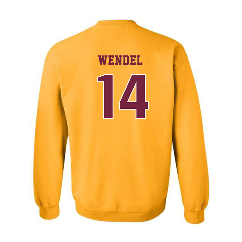 Central Michigan - NCAA Softball : Madison Wendel - Classic Fashion Shersey Crewneck Sweatshirt-1