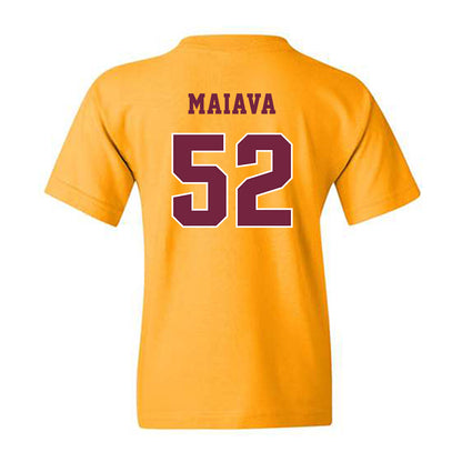 Central Michigan - NCAA Football : Dom Maiava - Classic Fashion Shersey Youth T-Shirt-1
