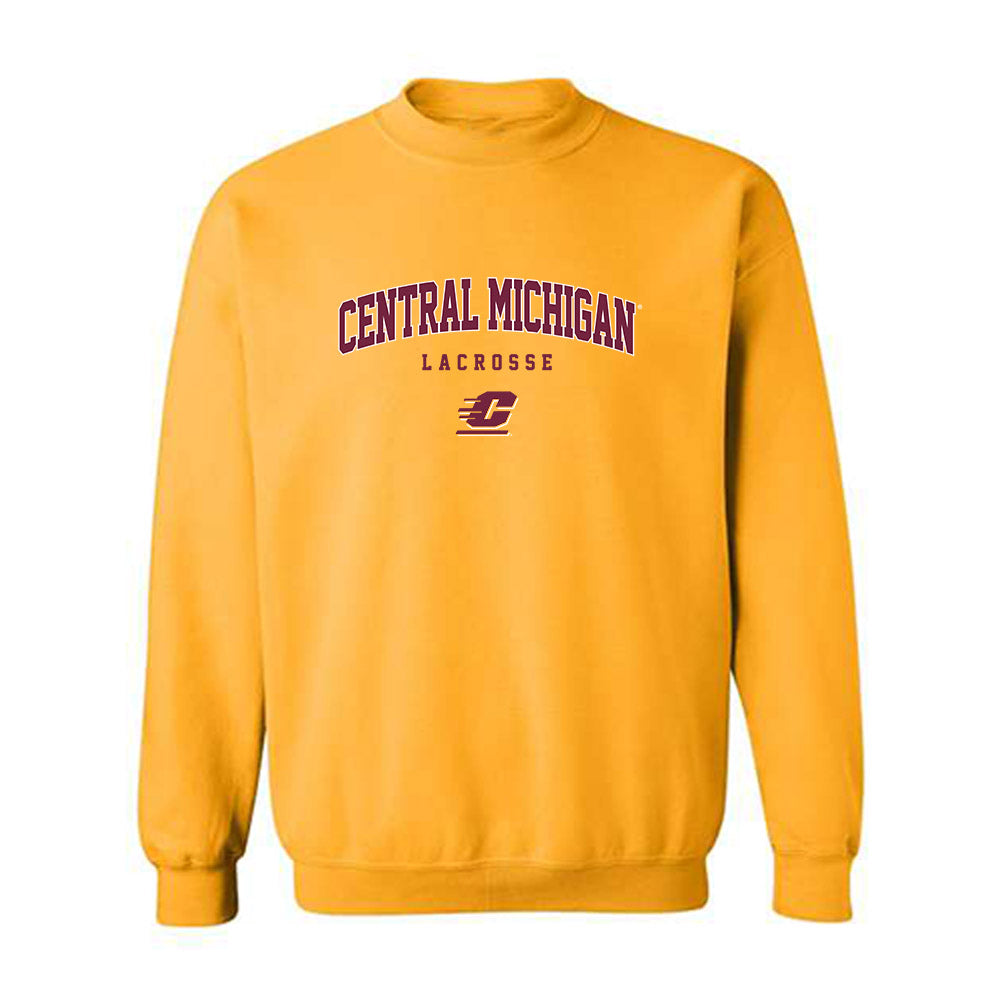 Central Michigan - NCAA Women's Lacrosse : Avery Partridge - Classic Fashion Shersey Crewneck Sweatshirt-0