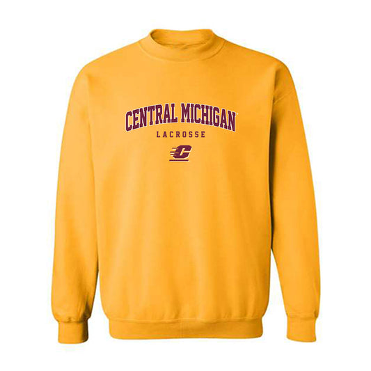 Central Michigan - NCAA Women's Lacrosse : Avery Partridge - Classic Fashion Shersey Crewneck Sweatshirt-0