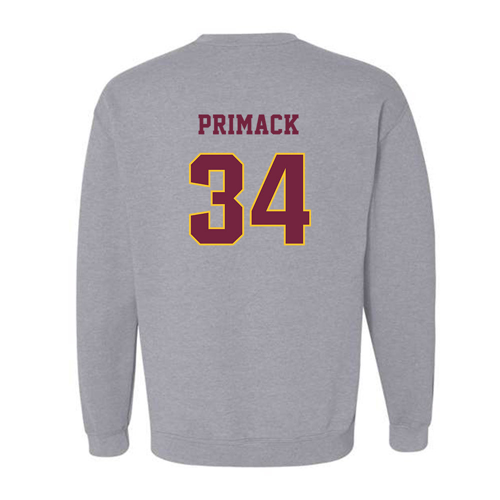 Central Michigan - NCAA Women's Soccer : Taylor Primack - Classic Fashion Shersey Crewneck Sweatshirt-1