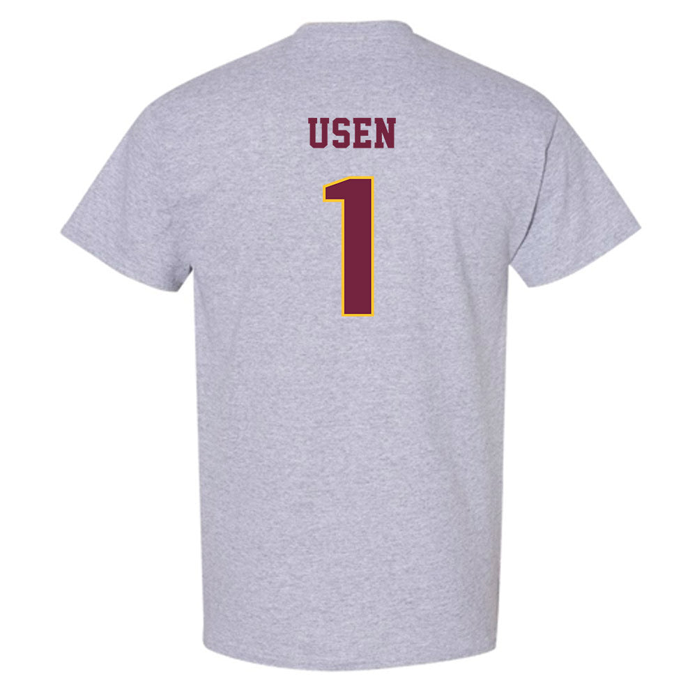 Central Michigan - NCAA Men's Basketball : Nsikan Usen - Classic Fashion Shersey T-Shirt-1