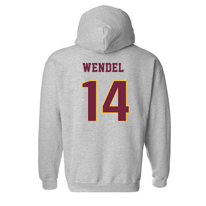 Central Michigan - NCAA Softball : Madison Wendel - Classic Fashion Shersey Hooded Sweatshirt-1