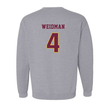 Central Michigan - NCAA Women's Volleyball : Rainey Weidman - Classic Fashion Shersey Crewneck Sweatshirt-1