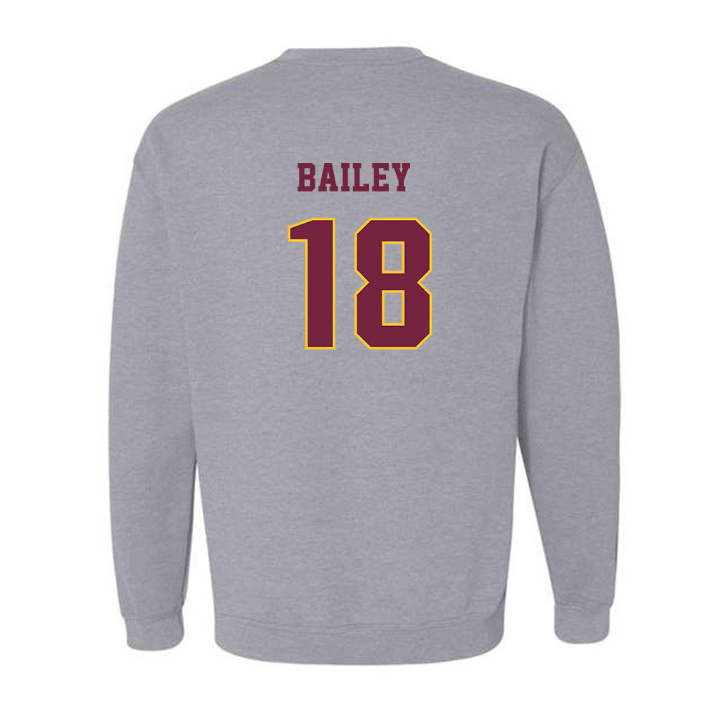 Central Michigan - NCAA Baseball : Hayden Bailey - Classic Fashion Shersey Crewneck Sweatshirt-1