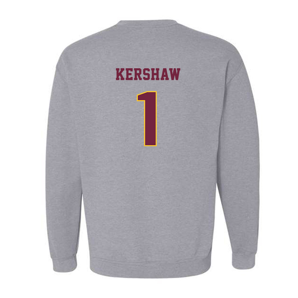 Central Michigan - NCAA Women's Soccer : Jadia Kershaw - Classic Fashion Shersey Crewneck Sweatshirt-1