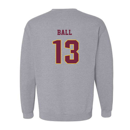 Central Michigan - NCAA Baseball : Nathan Ball - Classic Fashion Shersey Crewneck Sweatshirt