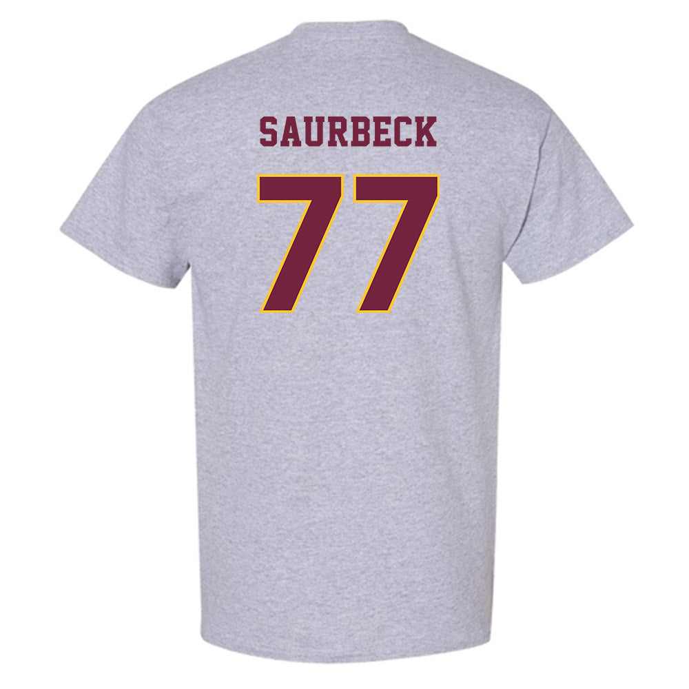 Central Michigan - NCAA Football : Jacob Saurbeck - Classic Fashion Shersey T-Shirt-1