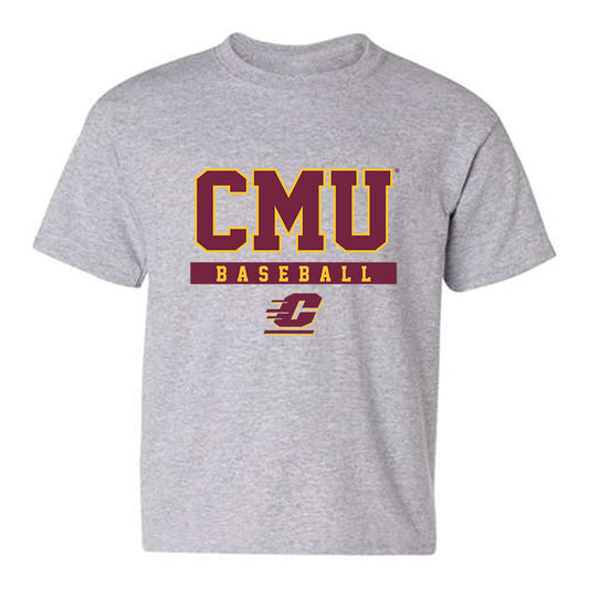 Central Michigan - NCAA Baseball : Jake Brown - Classic Fashion Shersey Youth T-Shirt