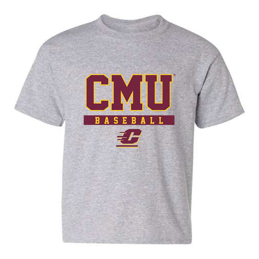 Central Michigan - NCAA Baseball : Nathan Ball - Classic Fashion Shersey Youth T-Shirt