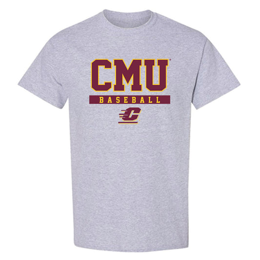 Central Michigan - NCAA Baseball : Aaron Piasecki - Classic Fashion Shersey T-Shirt-0