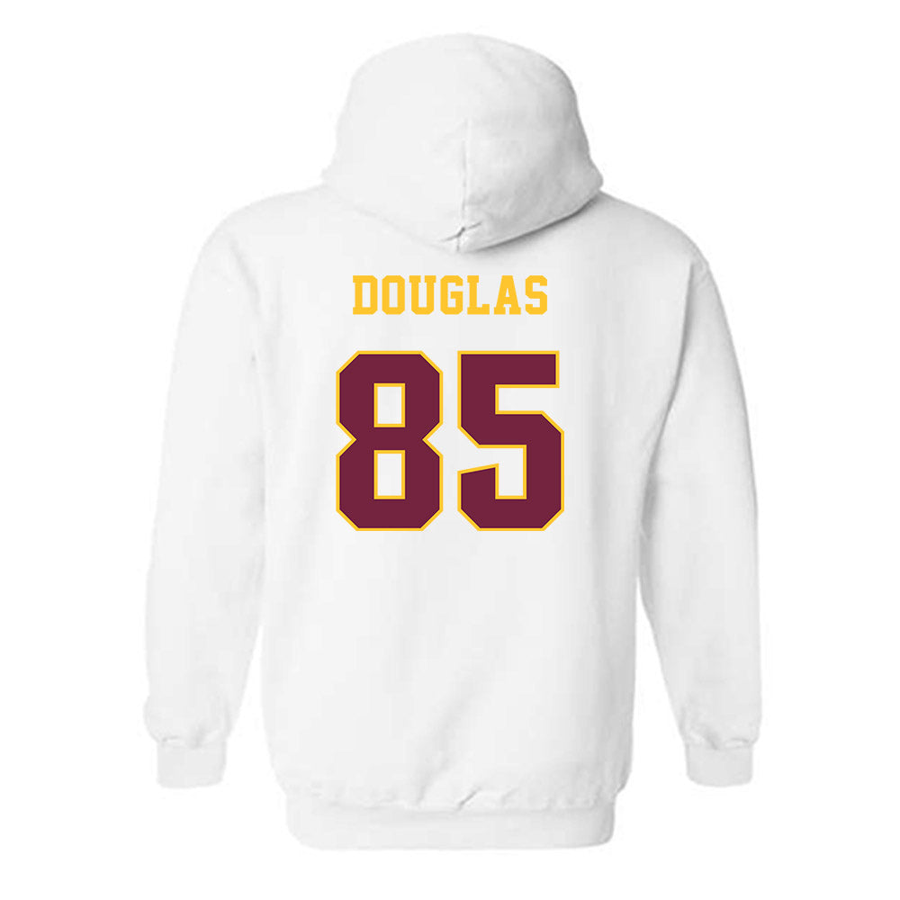 Central Michigan - NCAA Football : JJ Douglas - Classic Fashion Shersey Hooded Sweatshirt-1