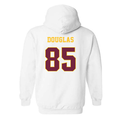 Central Michigan - NCAA Football : JJ Douglas - Classic Fashion Shersey Hooded Sweatshirt-1