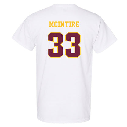 Central Michigan - NCAA Men's Basketball : Logan Mcintire - Classic Fashion Shersey T-Shirt-1