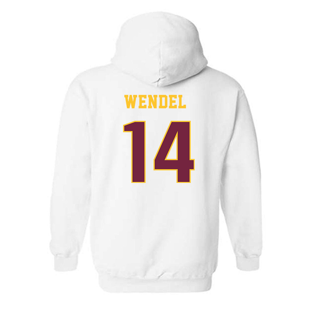 Central Michigan - NCAA Softball : Madison Wendel - Classic Fashion Shersey Hooded Sweatshirt-1