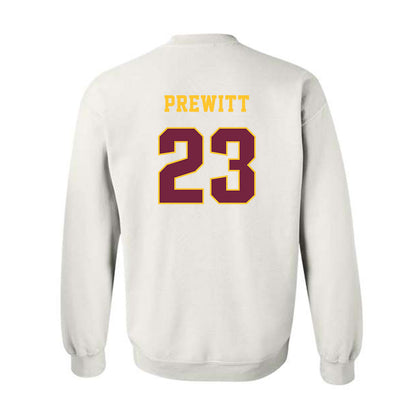 Central Michigan - NCAA Women's Basketball : Demetria Prewitt - Classic Fashion Shersey Crewneck Sweatshirt-1