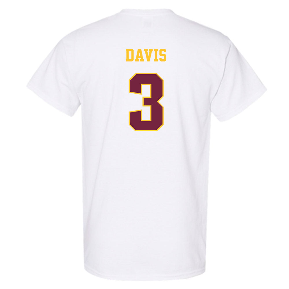 Central Michigan - NCAA Football : Tyson Davis - Classic Fashion Shersey T-Shirt-1