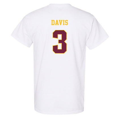 Central Michigan - NCAA Football : Tyson Davis - Classic Fashion Shersey T-Shirt-1