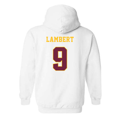 Central Michigan - NCAA Softball : Charlie Lambert - Classic Fashion Shersey Hooded Sweatshirt-1
