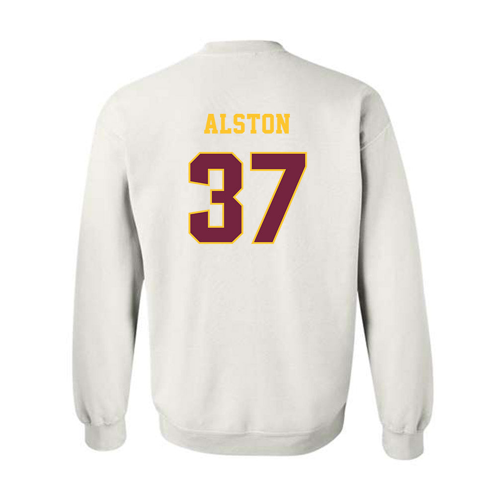 Central Michigan - NCAA Football : Jeremiah Alston - Classic Fashion Shersey Crewneck Sweatshirt-1