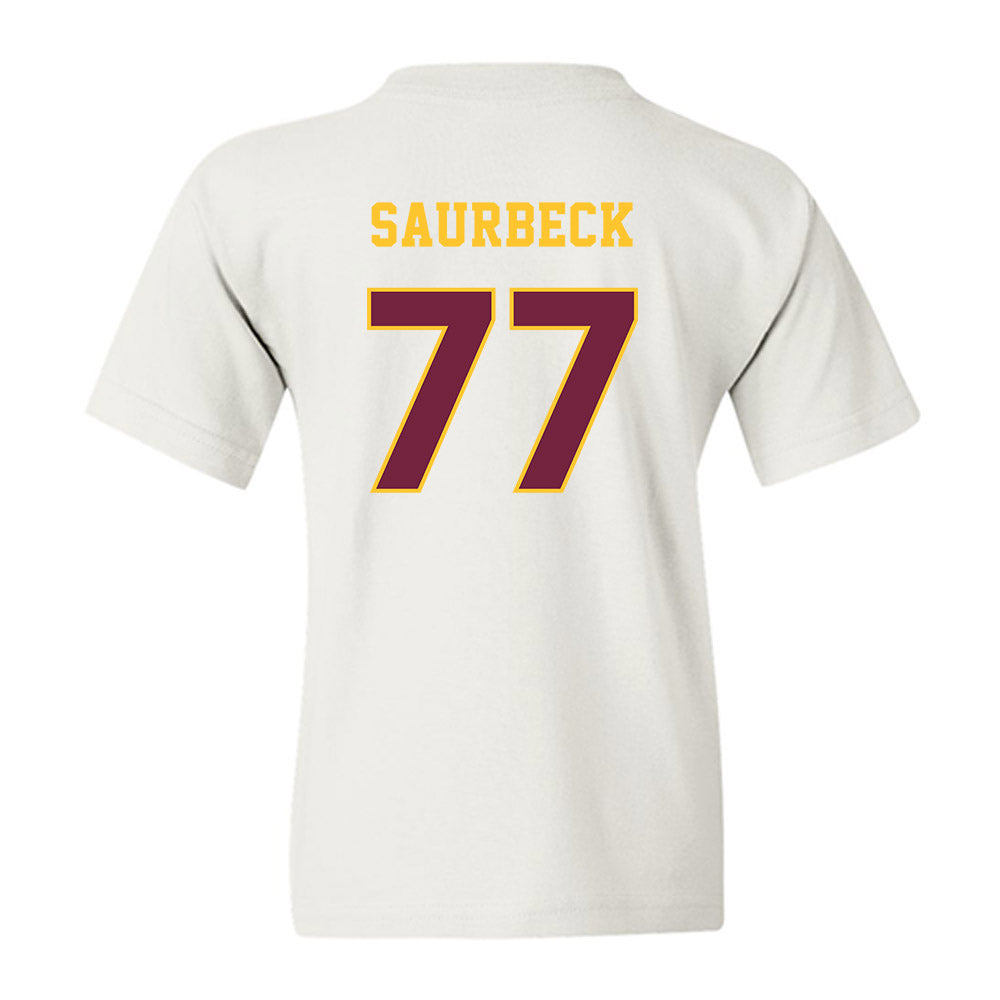 Central Michigan - NCAA Football : Jacob Saurbeck - Classic Fashion Shersey Youth T-Shirt-1
