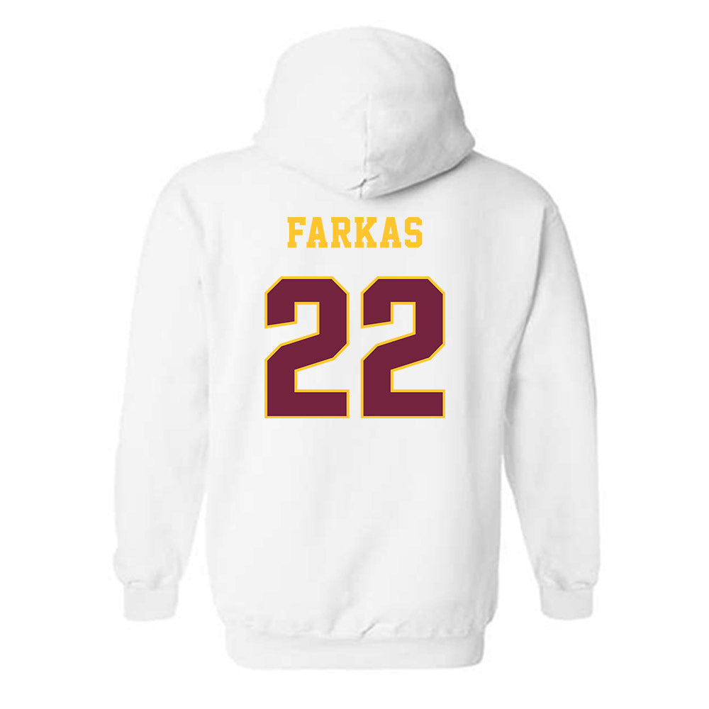 Central Michigan - NCAA Women's Soccer : Ella Farkas - Classic Fashion Shersey Hooded Sweatshirt-1