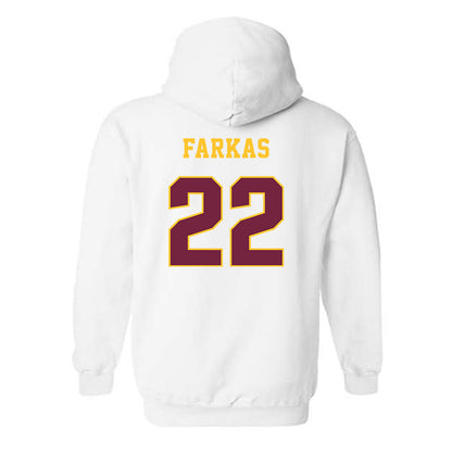Central Michigan - NCAA Women's Soccer : Ella Farkas - Classic Fashion Shersey Hooded Sweatshirt-1