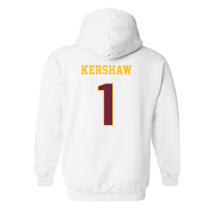 Central Michigan - NCAA Women's Soccer : Jadia Kershaw - Classic Fashion Shersey Hooded Sweatshirt-1