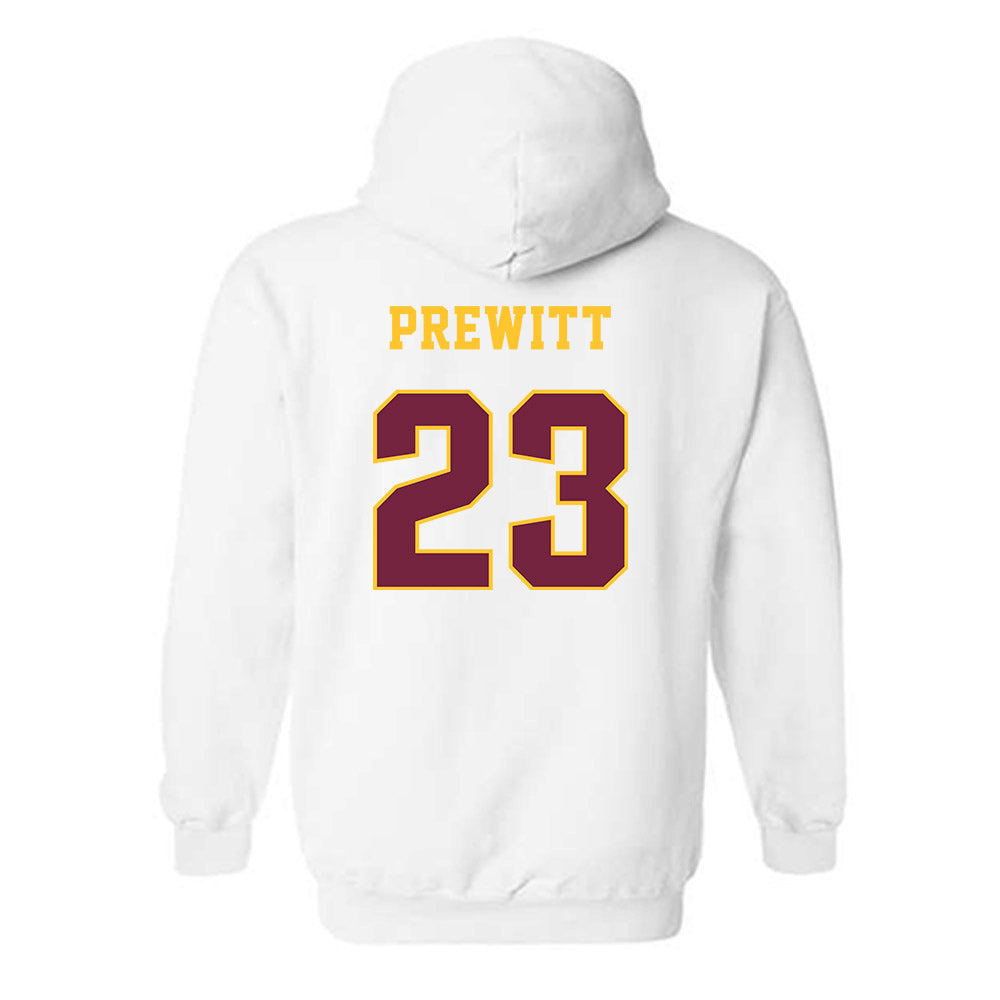 Central Michigan - NCAA Women's Basketball : Demetria Prewitt - Classic Fashion Shersey Hooded Sweatshirt-1
