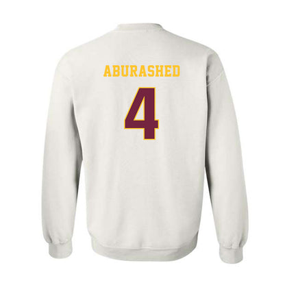 Central Michigan - NCAA Men's Basketball : Kareem Aburashed - Classic Fashion Shersey Crewneck Sweatshirt-1
