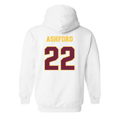 Central Michigan - NCAA Men's Basketball : Will Ashford - Classic Fashion Shersey Hooded Sweatshirt-1