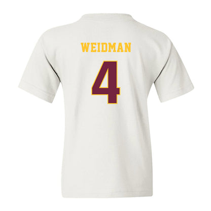 Central Michigan - NCAA Women's Volleyball : Rainey Weidman - Classic Fashion Shersey Youth T-Shirt-1