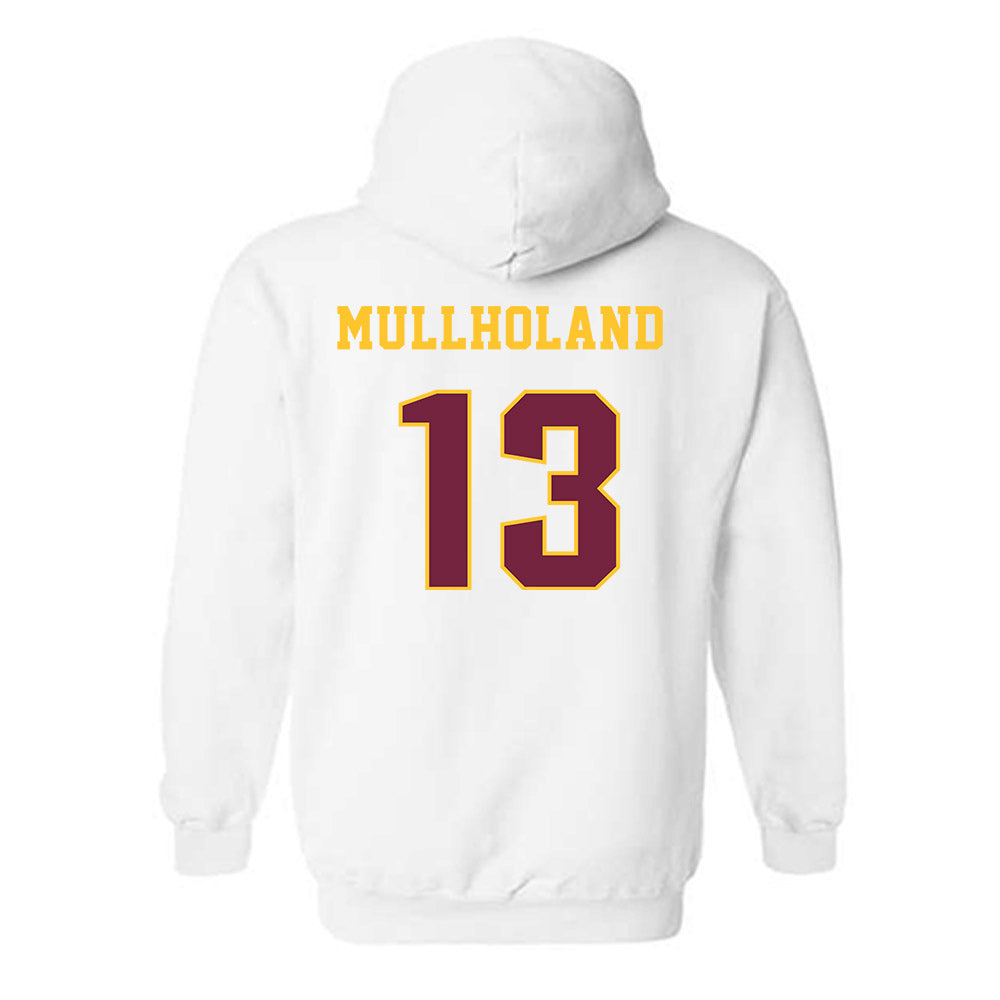 Central Michigan - NCAA Women's Volleyball : Lilly Mullholand - Classic Fashion Shersey Hooded Sweatshirt-1