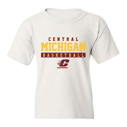 Central Michigan - NCAA Men's Basketball : Nsikan Usen - Classic Fashion Shersey Youth T-Shirt-0