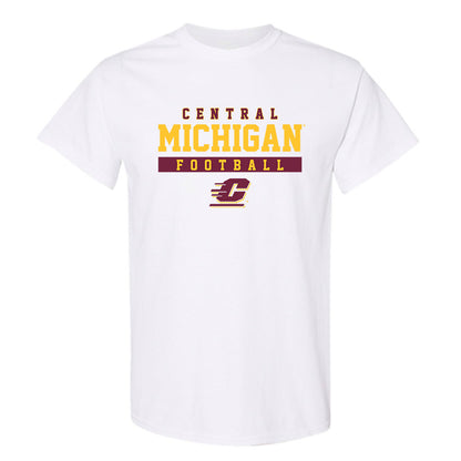 Central Michigan - NCAA Football : Tyson Davis - Classic Fashion Shersey T-Shirt-0