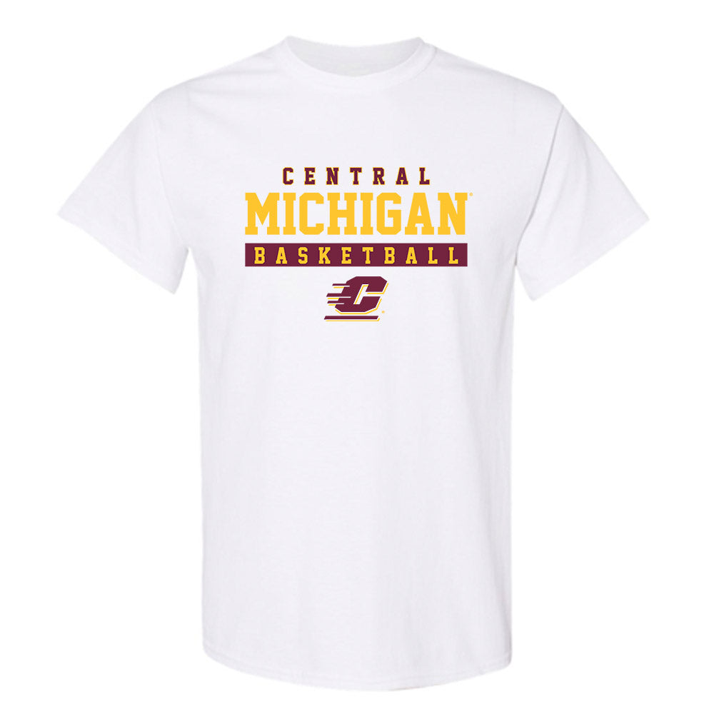 Central Michigan - NCAA Men's Basketball : Logan Mcintire - Classic Fashion Shersey T-Shirt-0