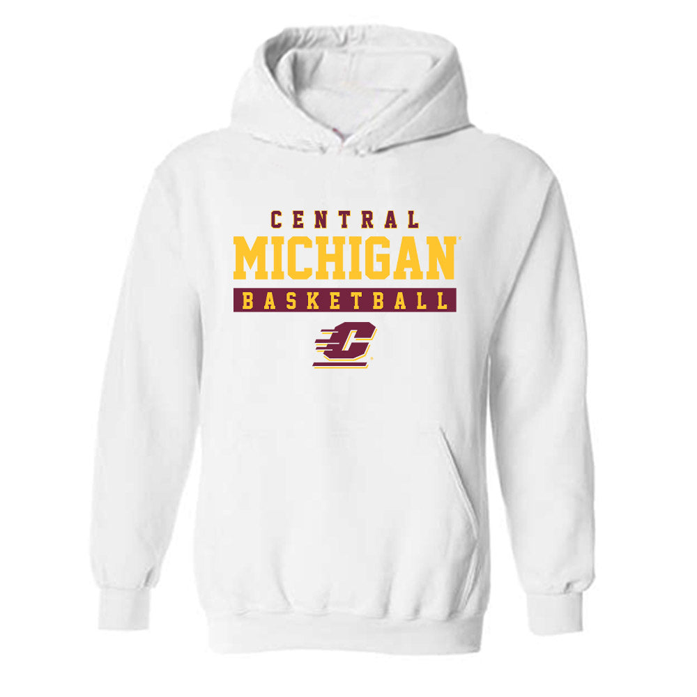 Central Michigan - NCAA Men's Basketball : Kyler VanderJagt - Classic Fashion Shersey Hooded Sweatshirt