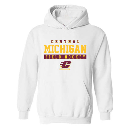Central Michigan - NCAA Women's Field Hockey : Bri Eckenroth - Classic Fashion Shersey Hooded Sweatshirt-0