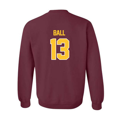 Central Michigan - NCAA Baseball : Nathan Ball - Classic Shersey Crewneck Sweatshirt