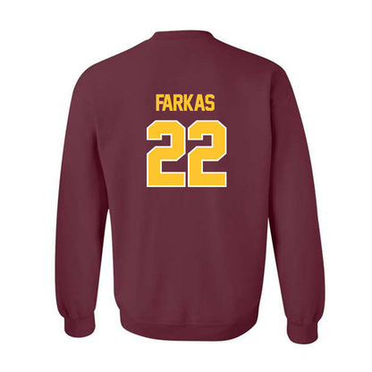 Central Michigan - NCAA Women's Soccer : Ella Farkas - Classic Shersey Crewneck Sweatshirt-1