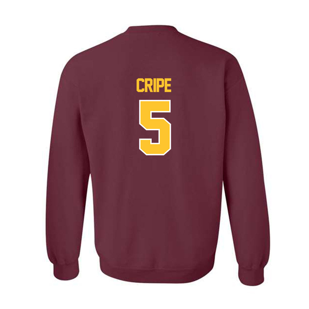 Central Michigan - NCAA Women's Volleyball : Taylor Cripe - Classic Shersey Crewneck Sweatshirt-1