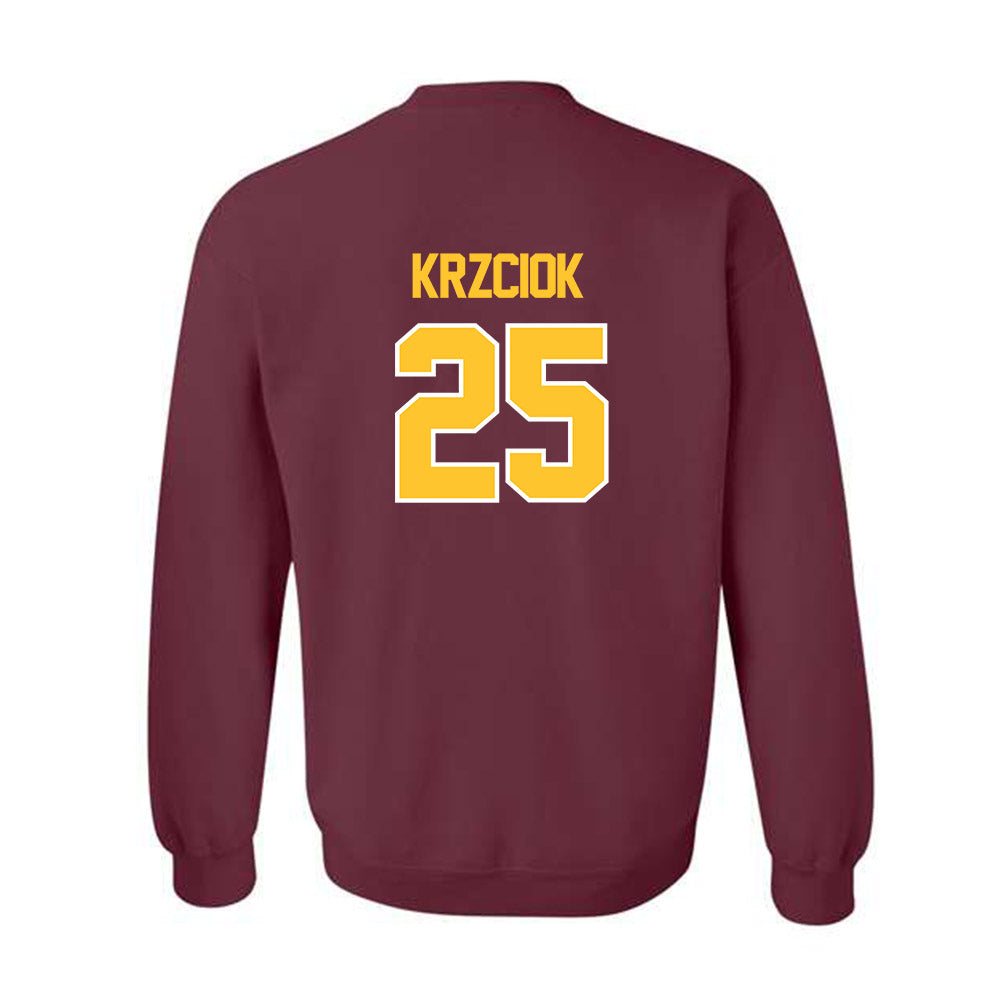 Central Michigan - NCAA Baseball : Brady Krzciok - Classic Shersey Crewneck Sweatshirt-1