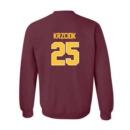 Central Michigan - NCAA Baseball : Brady Krzciok - Classic Shersey Crewneck Sweatshirt-1