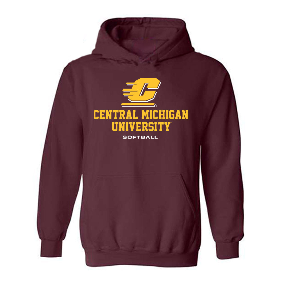 Central Michigan - NCAA Softball : Madison Wendel - Classic Shersey Hooded Sweatshirt-0