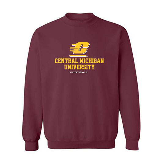 Central Michigan - NCAA Football : Mekhi Jenkins - Classic Shersey Crewneck Sweatshirt-0