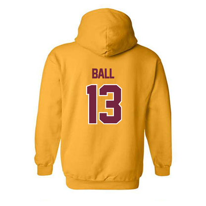 Central Michigan - NCAA Baseball : Nathan Ball - Classic Shersey Hooded Sweatshirt