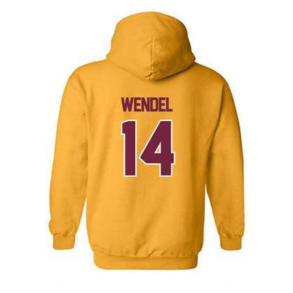 Central Michigan - NCAA Softball : Madison Wendel - Classic Shersey Hooded Sweatshirt-1