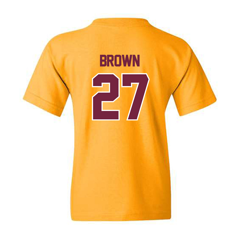 Central Michigan - NCAA Baseball : Jake Brown - Classic Shersey Youth T-Shirt