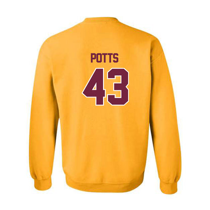 Central Michigan - NCAA Baseball : Tyson Potts - Classic Shersey Crewneck Sweatshirt-1